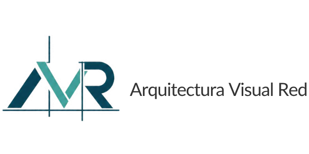 Logo Moderno Arquitectura Visual Red